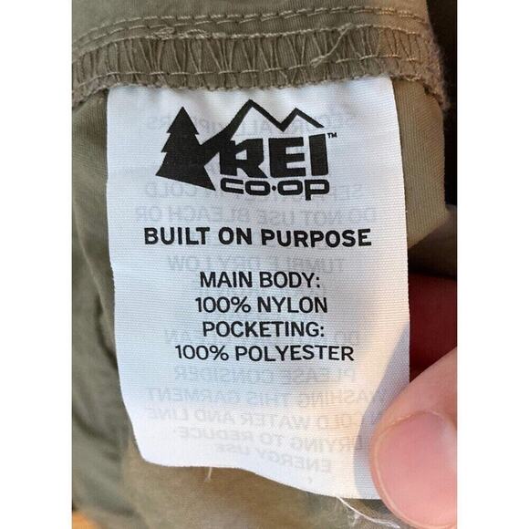 REI Convertible Zip Off Pants Size 38x32 Men’s Khaki - Picture 6 of 12